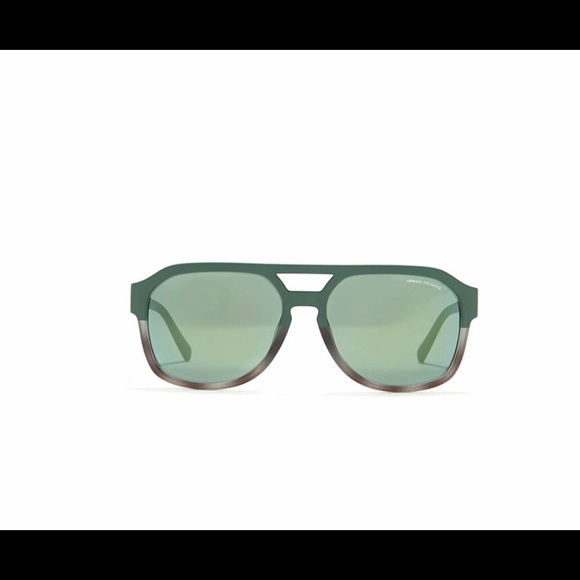 Armani Army Green Aviators - Picture 3 of 4